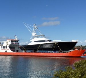 Launch of the 90ft motor yacht Satu by Yachting Developments