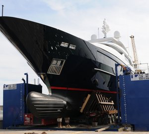 Launch of STARLING yacht 5th Sanlorenzo 46 Steel yacht
