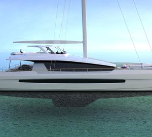 Long Island 100 superyacht - side view