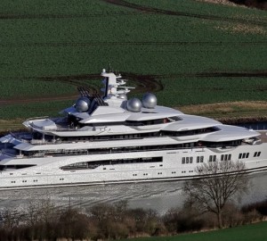 Lurssen mega yacht Amadea. Photo credit Carl Groll-2