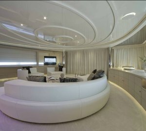 Luxurious interior on board Darlings Danama Superyacht by CRN