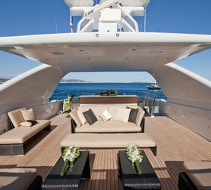 Luxury Charter Yacht MANIFIQ Sundeck