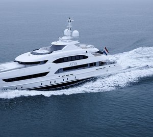 Luxury motor yacht Asya - Photo by Dick Holthuis
