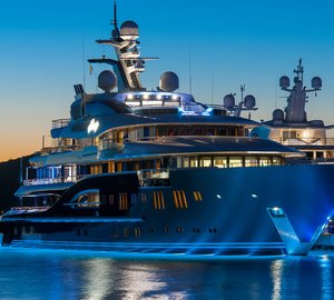 Luxury motor yacht Solandge - Photo by Klaus Jordan