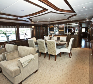 Luxury superyacht Donna Marie - Salon