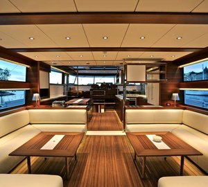 Luxury yacht 88 IPS - Saloon