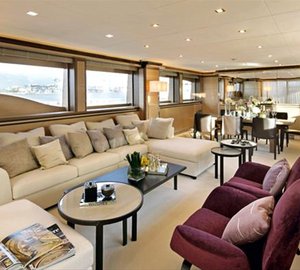 Luxury yacht AGORA - Saloon