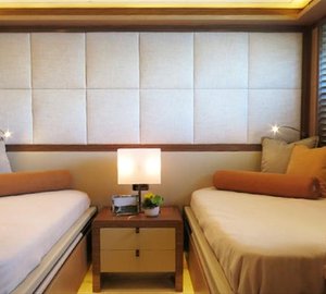 Luxury yacht AGORA - Twin Guest Cabin