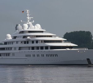 Luxury yacht AZZAM - Image credit to DiFoo