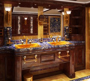 Luxury yacht Artpolars - Bathroom