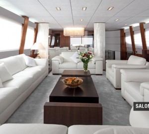 Luxury yacht Aycer 110 - Salon