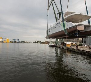 Luxury yacht CLOUD ready to hit the water