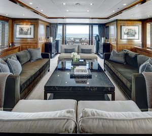 Luxury yacht CaryAli - Saloon