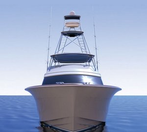 Luxury yacht GT70 - front view