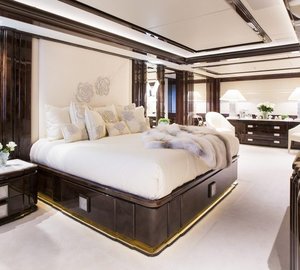 Luxury yacht Illusion V - Owners Cabin
