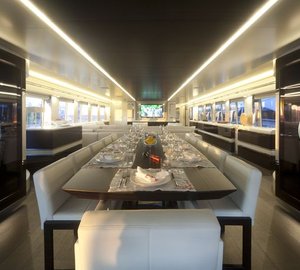 Luxury yacht Keyla - Dining