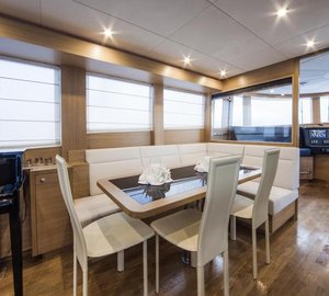 Luxury yacht Libertas - Dining