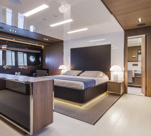 Luxury yacht Mythos - Cabin - Photo by Alberto Cocchi