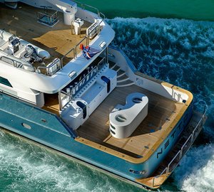 Luxury yacht NETTO - Decks - Photo by Neil Rabinowitz-001