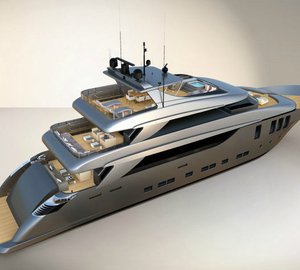 Luxury yacht Nadara 38 - rear view