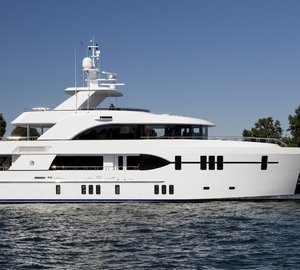 Luxury yacht OA120 Photo Steven Cridland