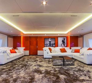 Luxury yacht Panthera - Upper Saloon