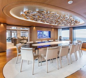 Luxury yacht SUERTE - Dining