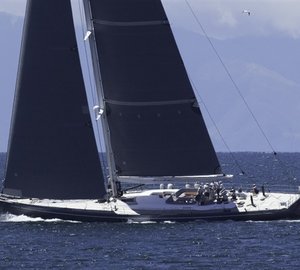 Luxury yacht Silvertip - Image courtesy of Dubois