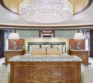 Luxury yacht Solandge - Owners Suite - Photo by Klaus Jordan