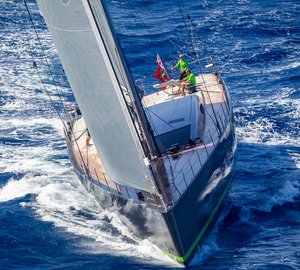 Luxury yacht WinWin - front view - Photo by Jesus Renedo