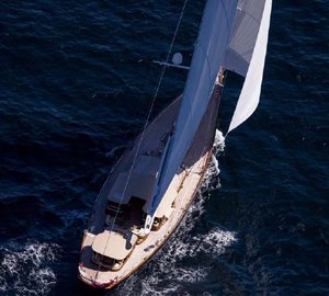 Luxury yacht Wisp - Photo by Cory Silken