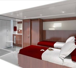 Luxury yacht support vessel  YXT One - Cabin