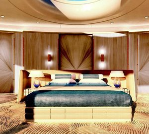 Luxury yacht Tomorrow project Owners Stateroom