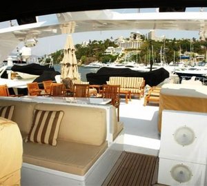 MARAZUL -  Sundeck looking Aft