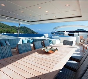 MM fly bridge dining