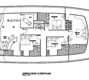 MV Orion Upper Deck Floor Plan