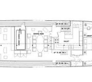 MY ARIONAS - Layout interior main deck
