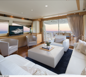 MY CRYSTAL PARROT - Salon view aft