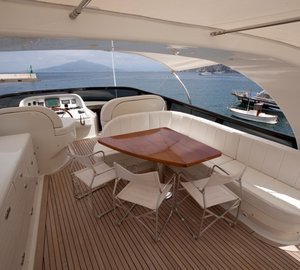 Maiora Yacht SANDS 1 - Flybridge Dining