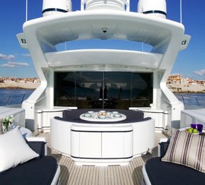 Mangusta 108 FOUR FRIENDS -  Aft Deck