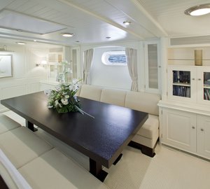 Mari Cha II superyacht - dining