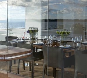 Mega Yacht Smeralda - Dining