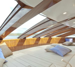 Mega yacht Smeralda providing maximum comfort