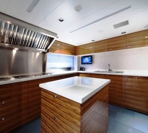 Megayacht ANCORA - Galley