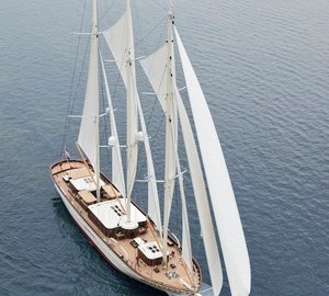 Mikhail S. Vorontsov Yacht from above