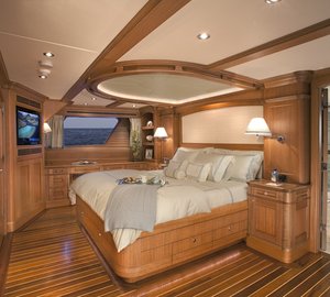 Miss Lisa Yacht Owner Suite - Photo credit to Neil Rabinowitz