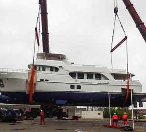 Moonen 100 Explorer superyacht YN195 at launch