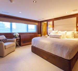 Motor Yacht GRAVITAS - Master cabin