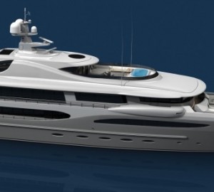 Motor Yacht Imagine - Amels Limited Edition 212 yacht with exterior by Tim Heywood