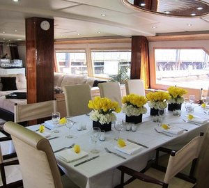 Motor Yacht JUSTINE - Formal dining